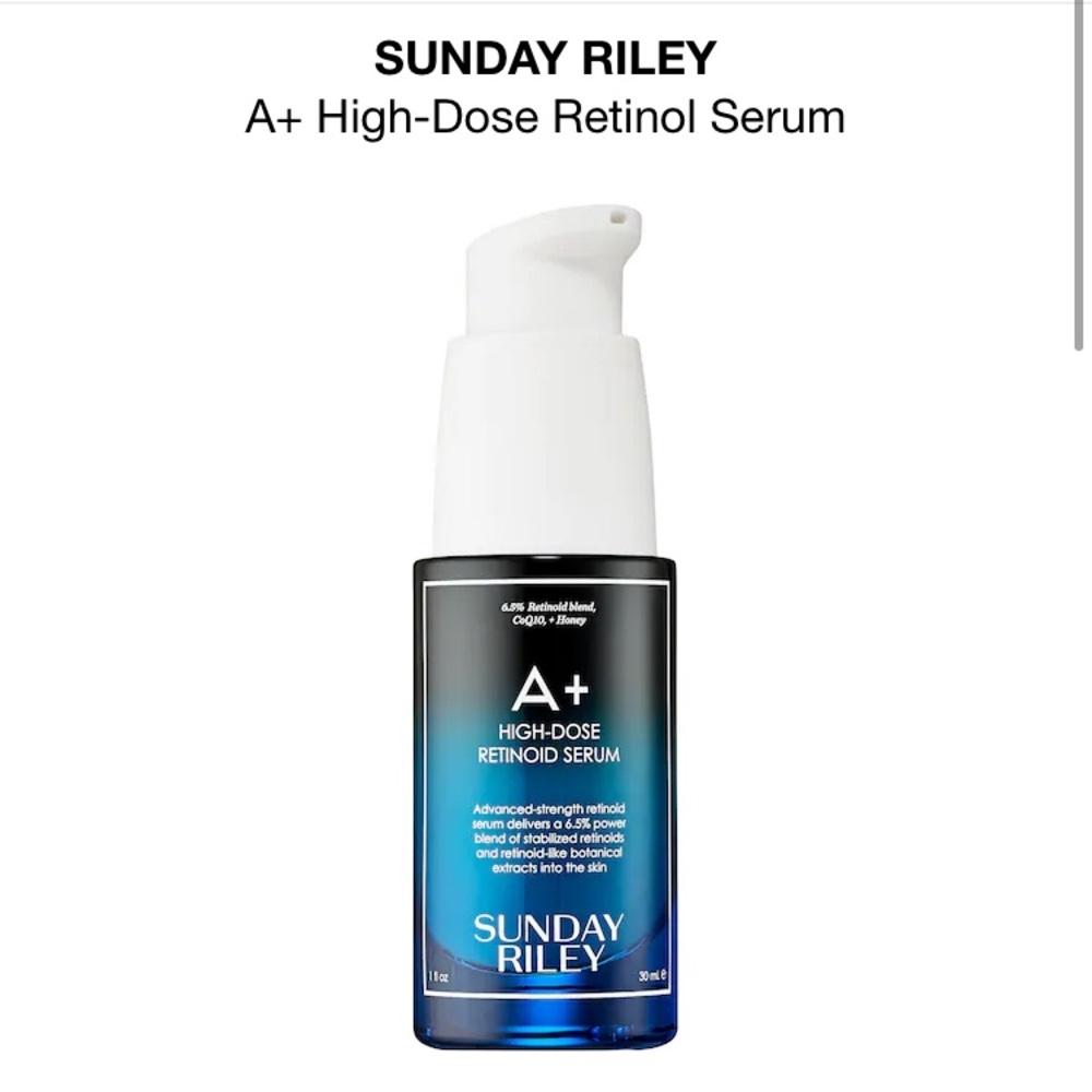 Sunday Riley A+ High-Dose Retinol Serum